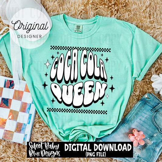 Coca Cola queen - 2025 - PNG file- Digital Download