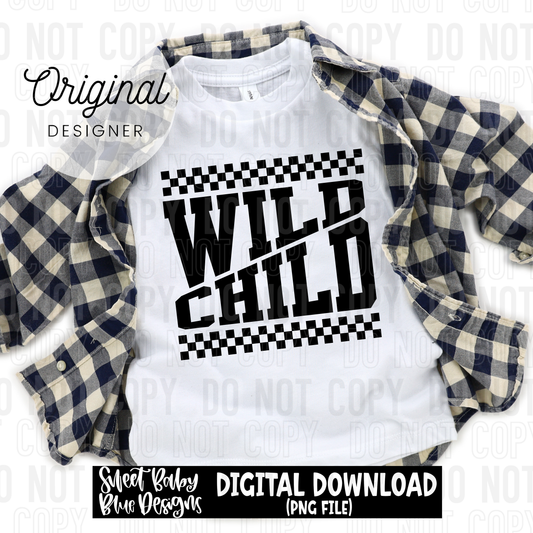 Wild child - 2025 - PNG file- Digital Download