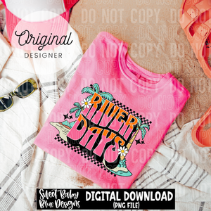 River days - 2025 - PNG file- Digital Download