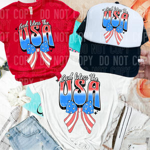 God Bless the USA - EXCLUSIVE DESIGN- 1 AVAILABLE - 2025 - PNG file- Digital Download