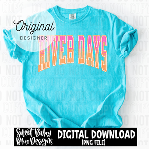 River days - 2025 - PNG file- Digital Download