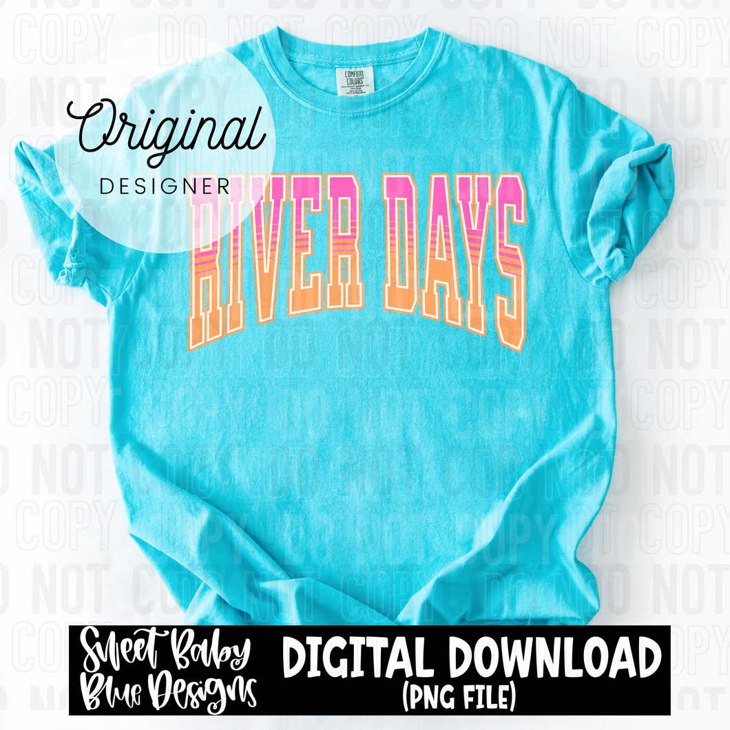River days - 2025 - PNG file- Digital Download