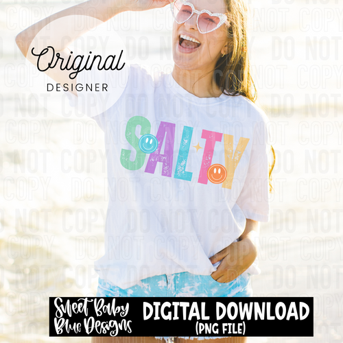Salty - 2025 - PNG file- Digital Download