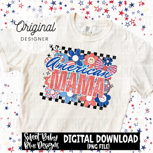 American mama - 2025 - PNG file- Digital Download