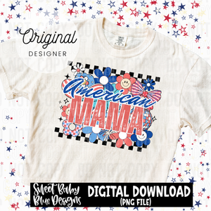 American mama - 2025 - PNG file- Digital Download