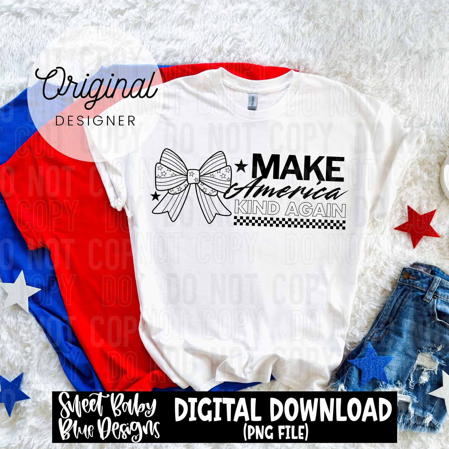 Make America kind again - 2025 - PNG file- Digital Download