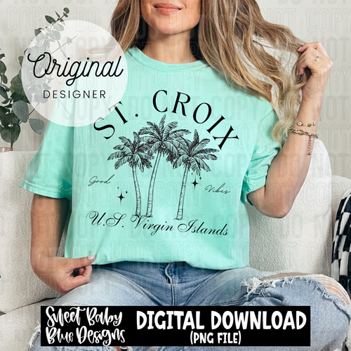 St. Croix - 2025 - PNG file- Digital Download