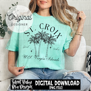 St. Croix - 2025 - PNG file- Digital Download