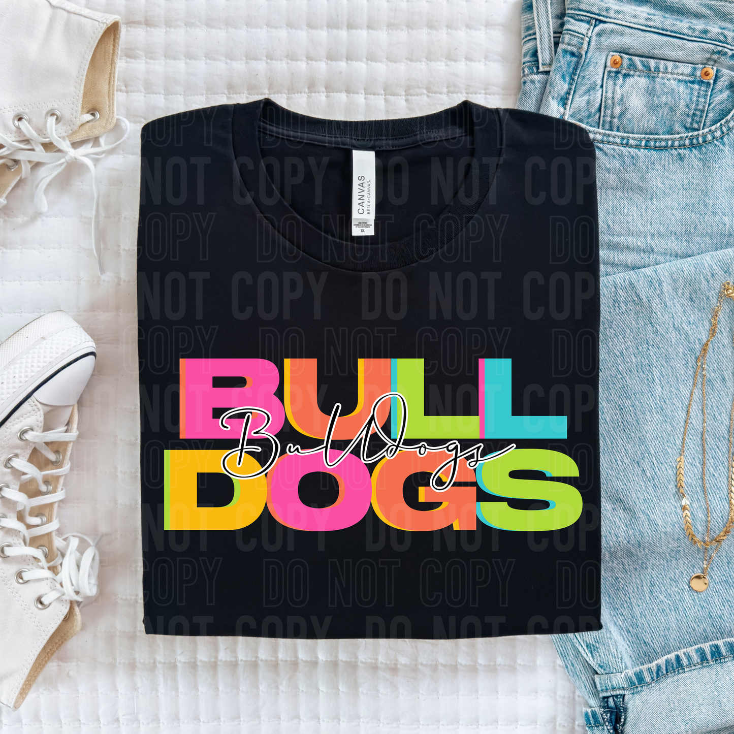 Colorful stacked - Custom mascot- PNG file- Digital Download