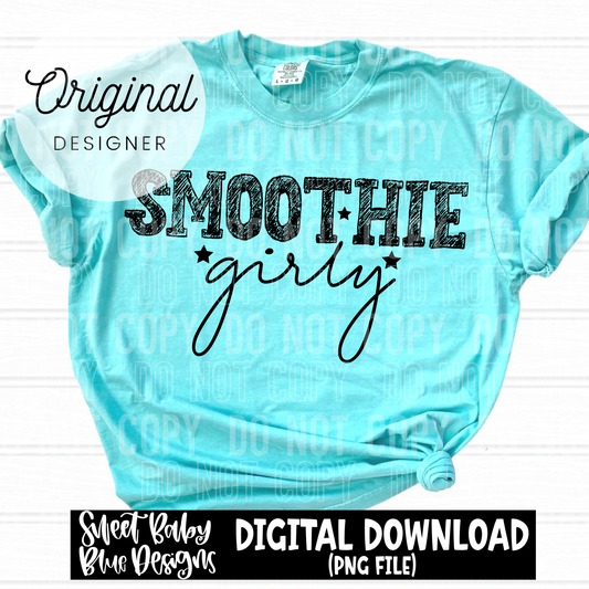 Smoothie girly - 2025 - PNG file- Digital Download