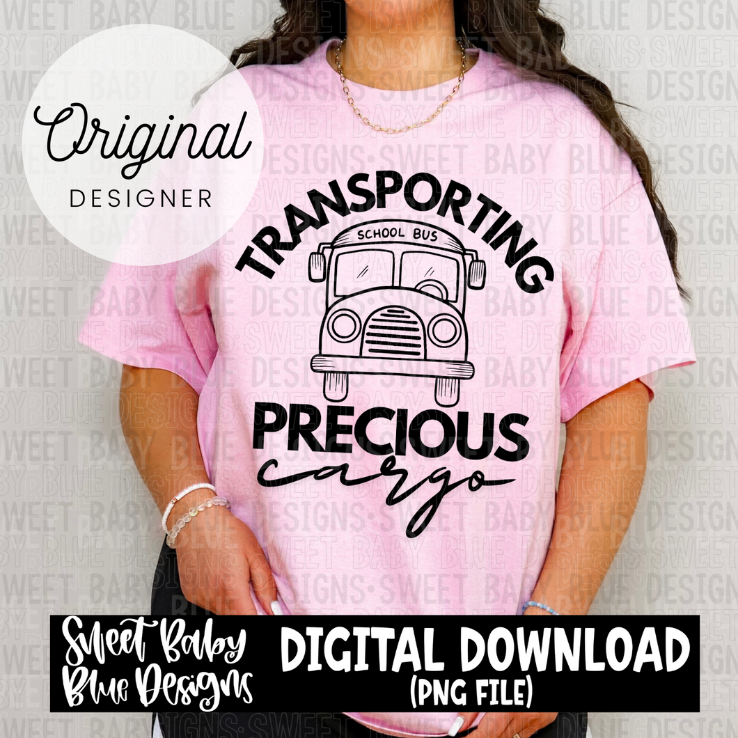 Transporting precious cargo - 2024- PNG file- Digital Download