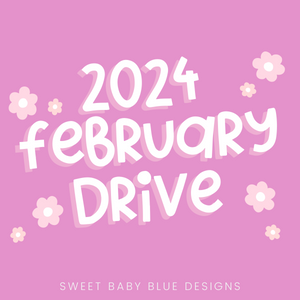 February Drive- 2024- PNG file- Digital Download