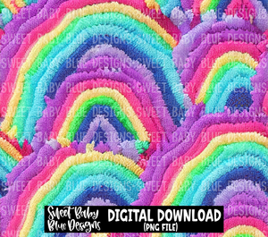 Fabric rainbow- 20 oz. skinny tumbler- 2023 -PNG file- Digital Download