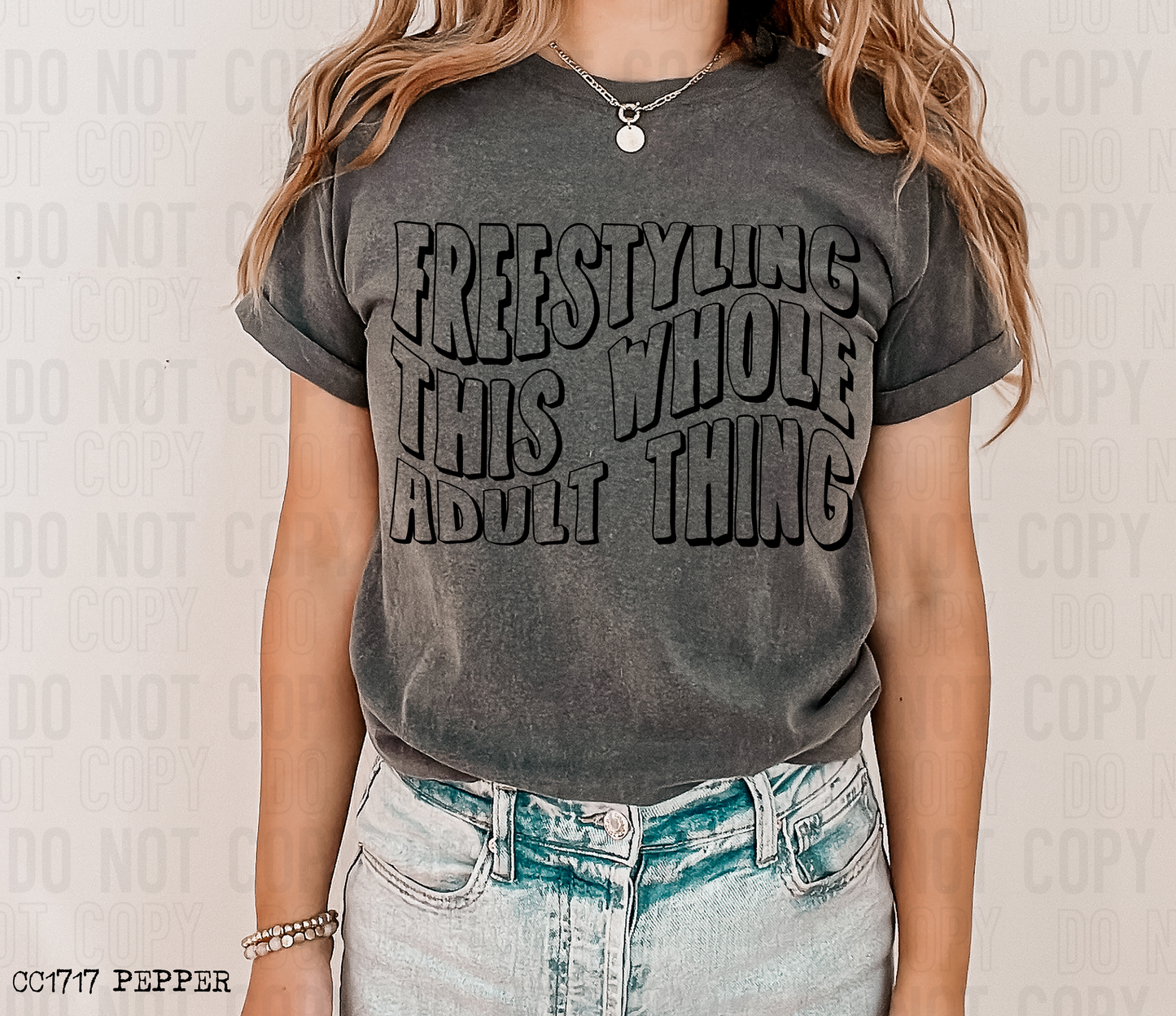 Freestyling this adult thing - 2023- PNG file- Digital Download