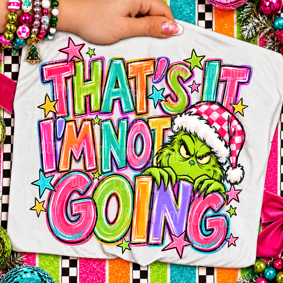 That's It Colorful- Christmas - Semi Exclusive - 2026 - PNG file- Digital Download