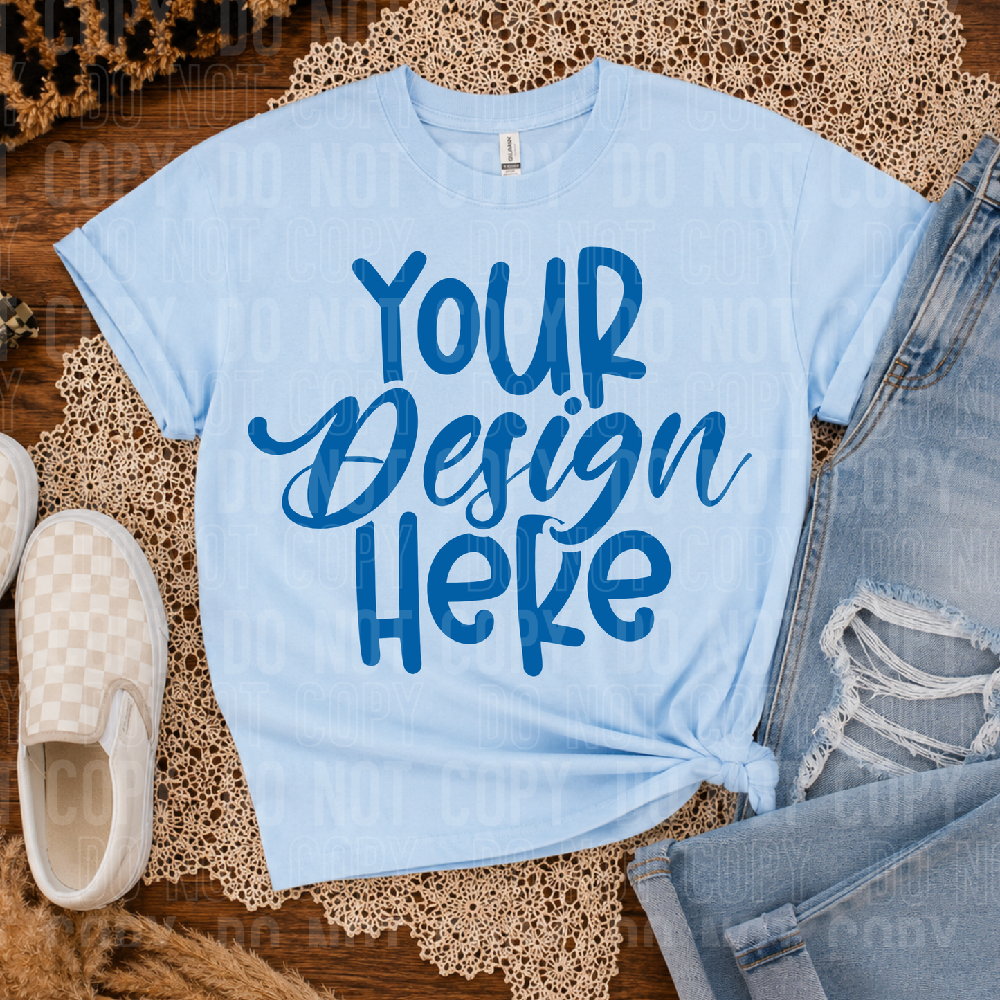 Gildan 64000 Light Blue - 2026 - PNG file- Digital Download