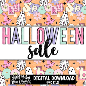 Halloween sale - Interactive post- 2023- PNG file- Digital Download