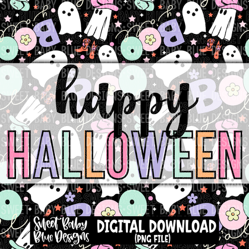 Happy Halloween - Interactive post- 2023- PNG file- Digital Download