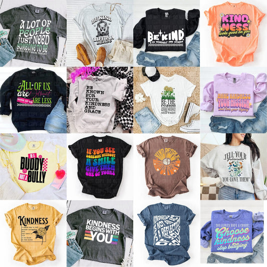 Kindness bundle - 16 digital downloads - PNG file- Digital Download