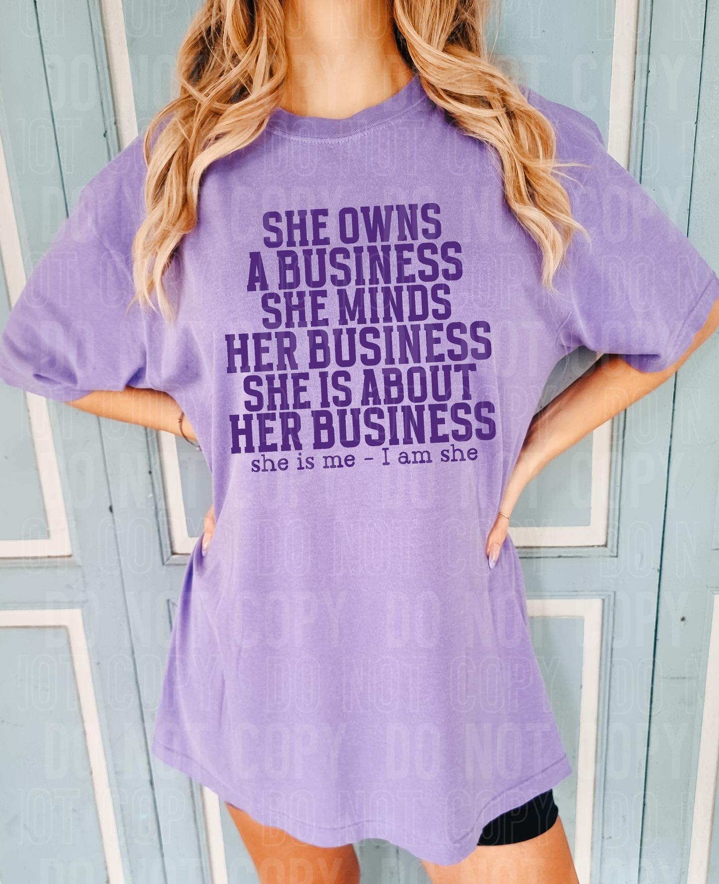 She owns a business she minds her business she is about her business - 2023- PNG file- Digital Download