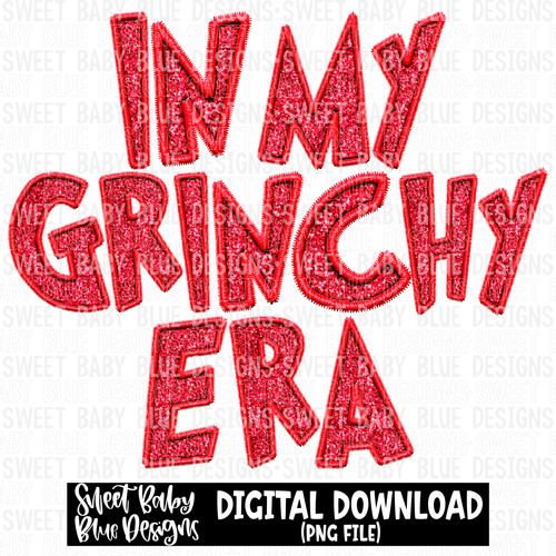 In my era- Red - Christmas - 2023- PNG file- Digital Download