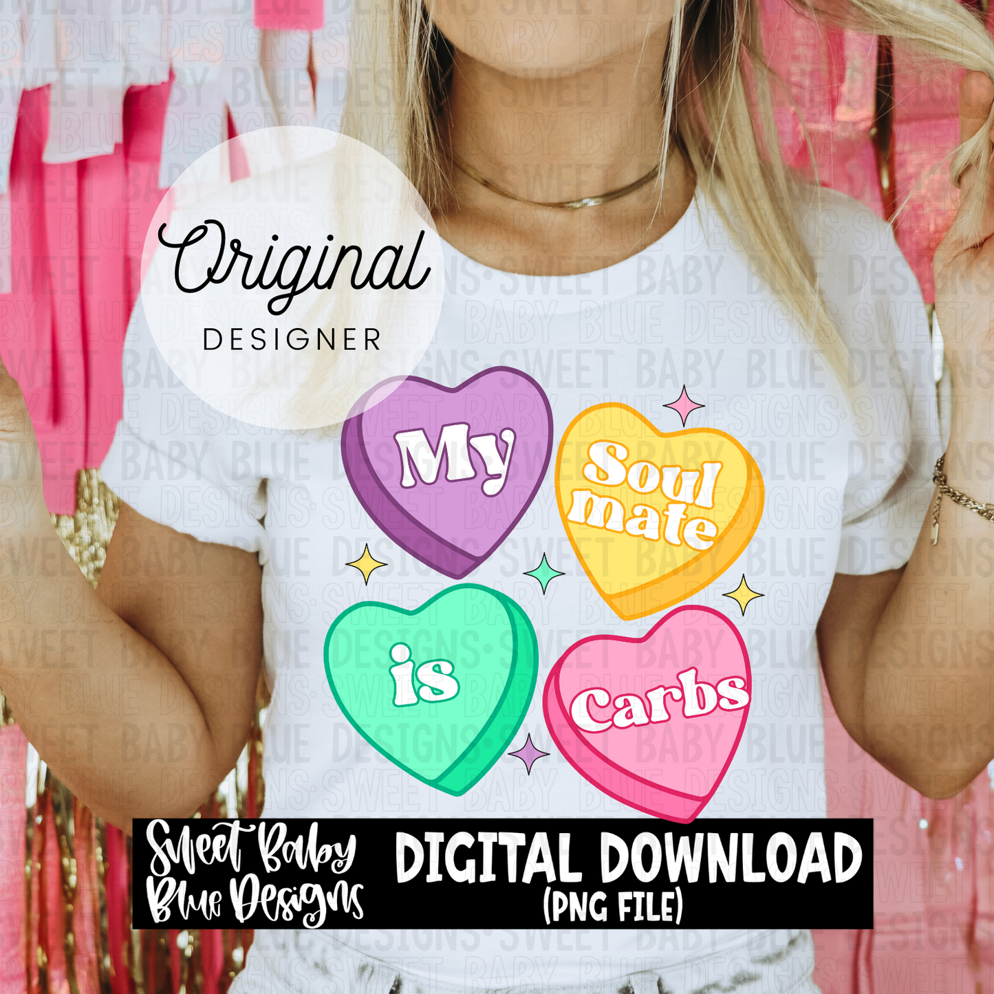 My soulmate is carbs - 2023- PNG file- Digital Download