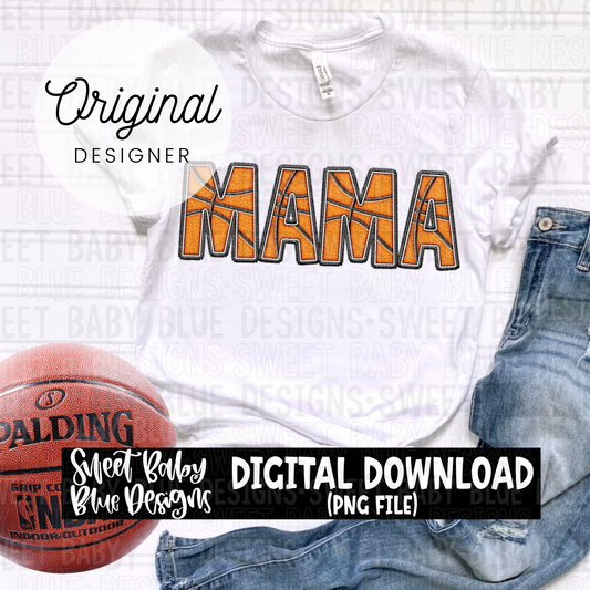 Mama- Basketball - 2024- PNG file- Digital Download