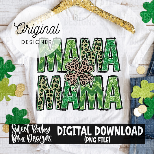 Mama- St Patrick's Day - 2024- PNG file- Digital Download