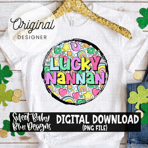 Lucky nannan - 2024- PNG file- Digital Download