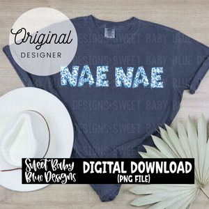 Nae Nae - Chinoiserie -  2024- PNG file- Digital Download