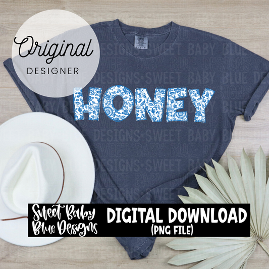 Honey - Chinoiserie -  2024- PNG file- Digital Download