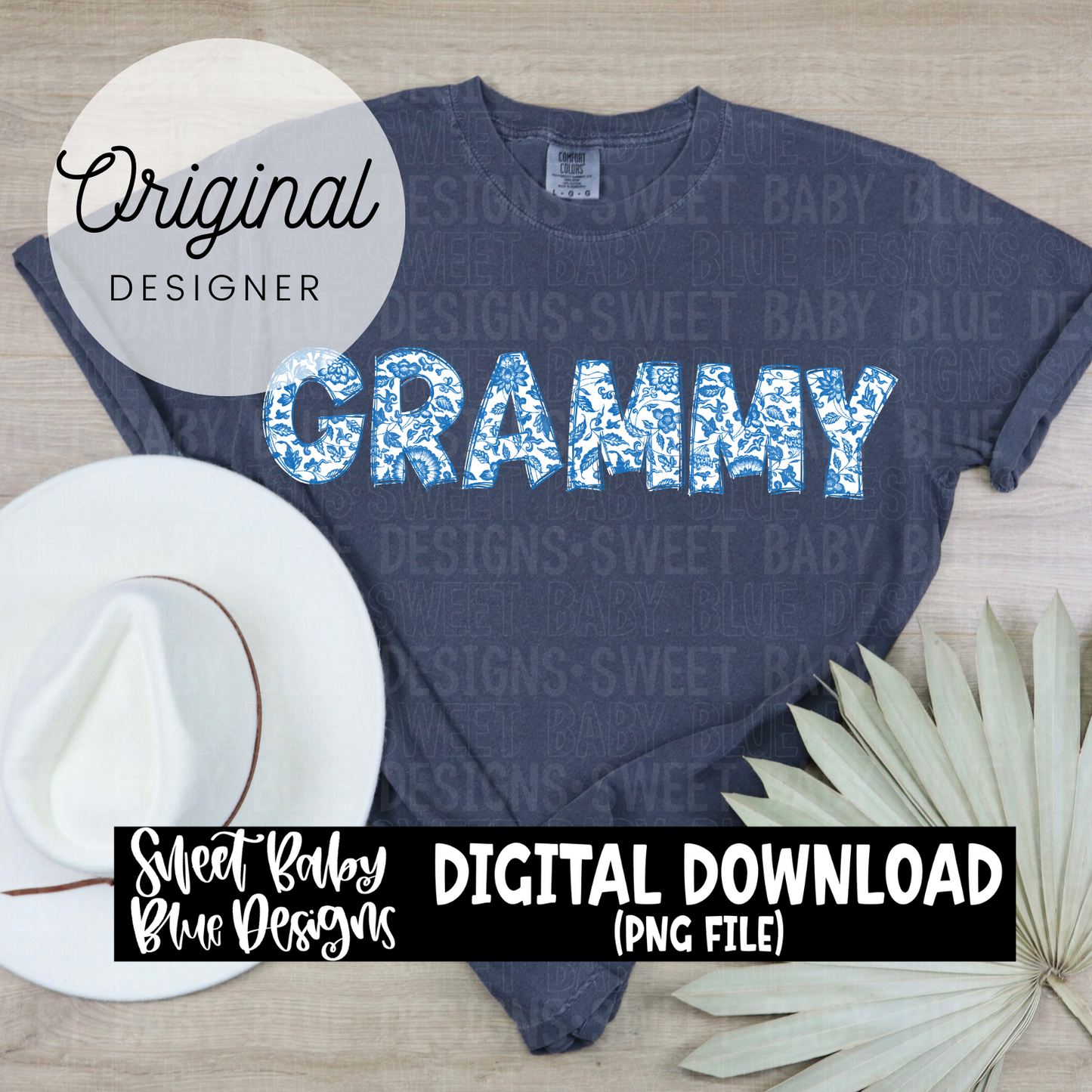 Grammy - Chinoiserie -  2024- PNG file- Digital Download