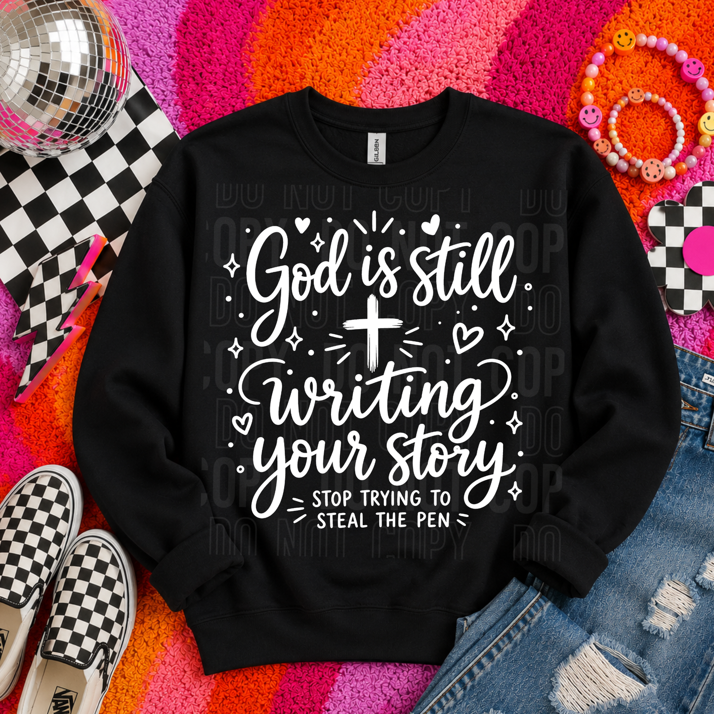 God is Still Writing Your Story - Semi Exclusive - 2026 - PNG file- Digital Download
