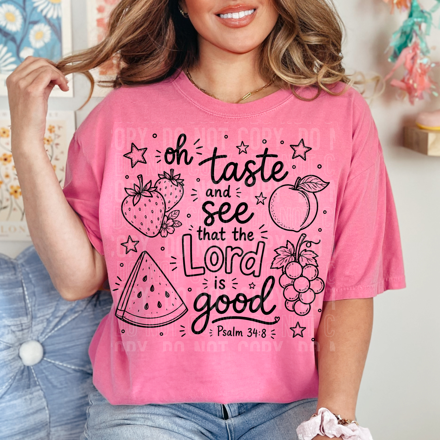 Oh Taste and See Lord is Good- Semi Exclusive - 2026 - PNG file- Digital Download