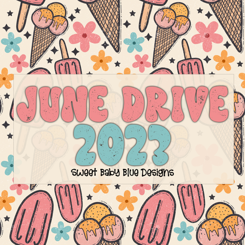 June Drive 2023- PNG file- Digital Download