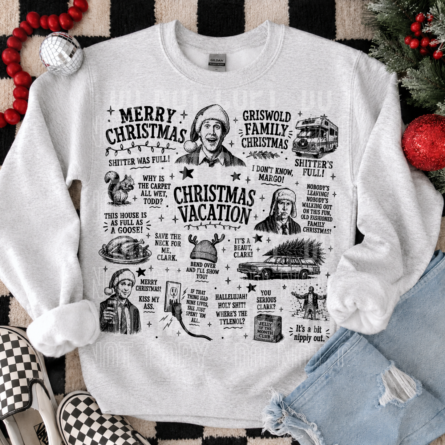 Christmas Collage- DOORBUSTER - 2026 - PNG file- Digital Download
