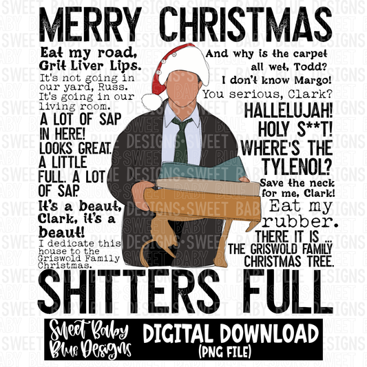 Merry Christmas- Vacation- Quotes - Christmas- 2023- PNG file- Digital Download
