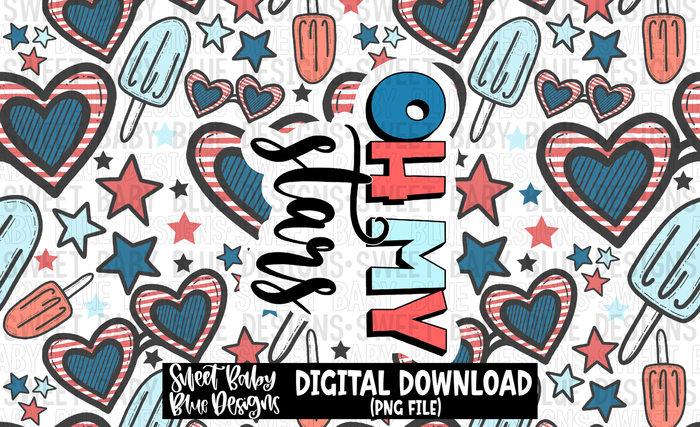 Oh my stars- 4 in 1 Can Cooler - 2023- PNG file- Digital Download