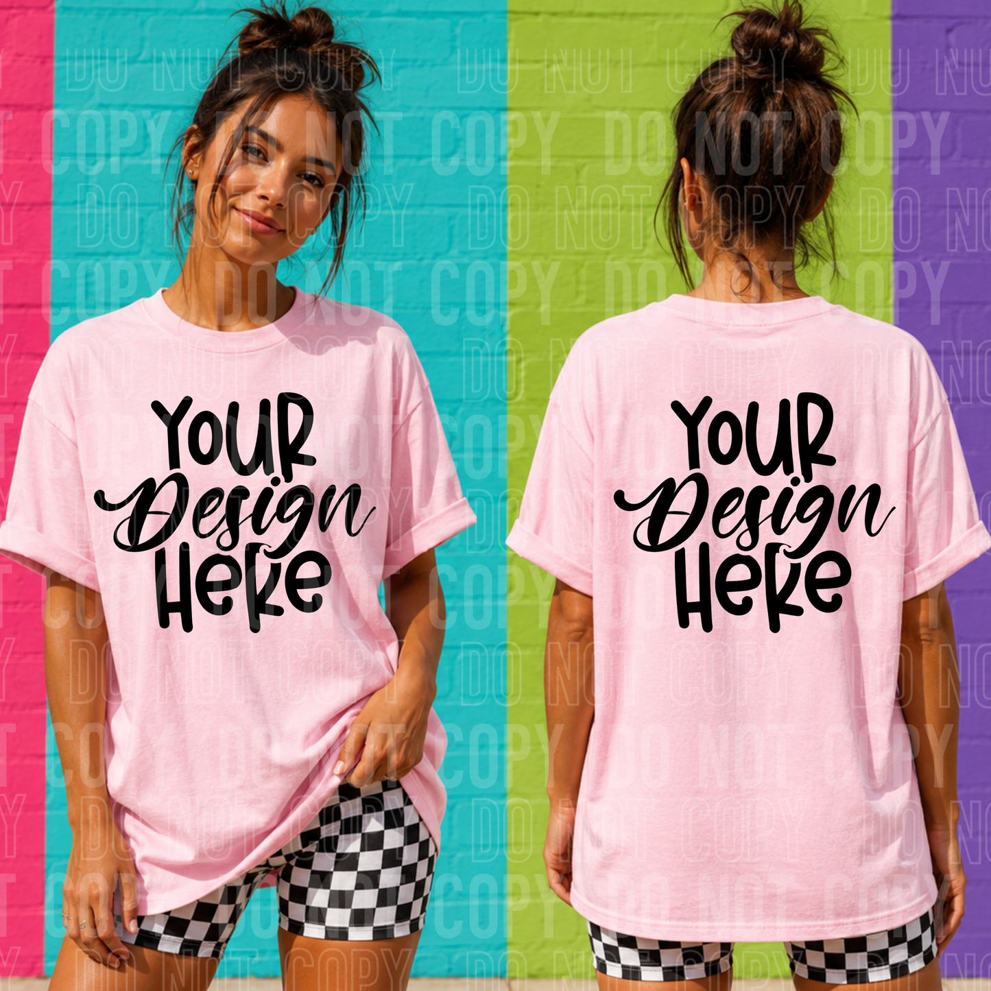 Pink Front and Back - 2026 - PNG file- Digital Download