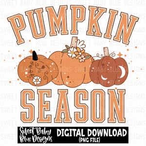 Pumpkin season- 2023- PNG file- Digital Download