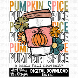 Pumpkin spice - 2023- PNG file- Digital Download