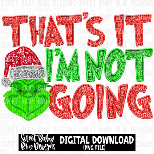 That's it- Christmas - 2023- PNG file- Digital Download