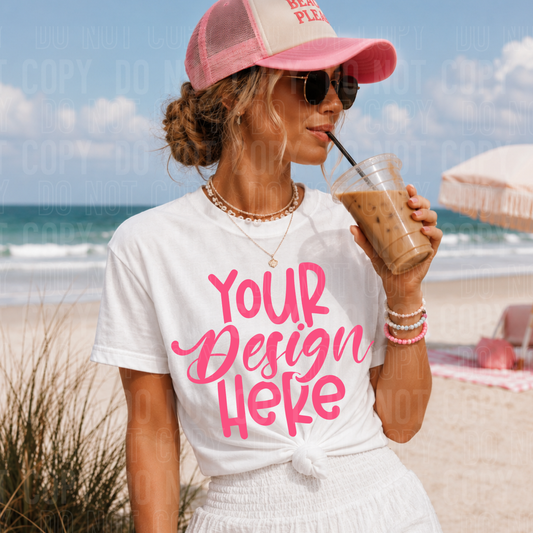 White- Beach - 2026 - PNG file- Digital Download