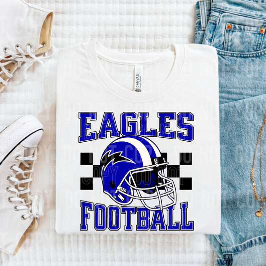 Football mascot Checkered - Custom mascot- PNG file- Digital Download