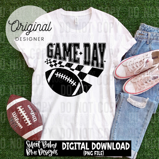 Game day football - 2025 - PNG file- Digital Download