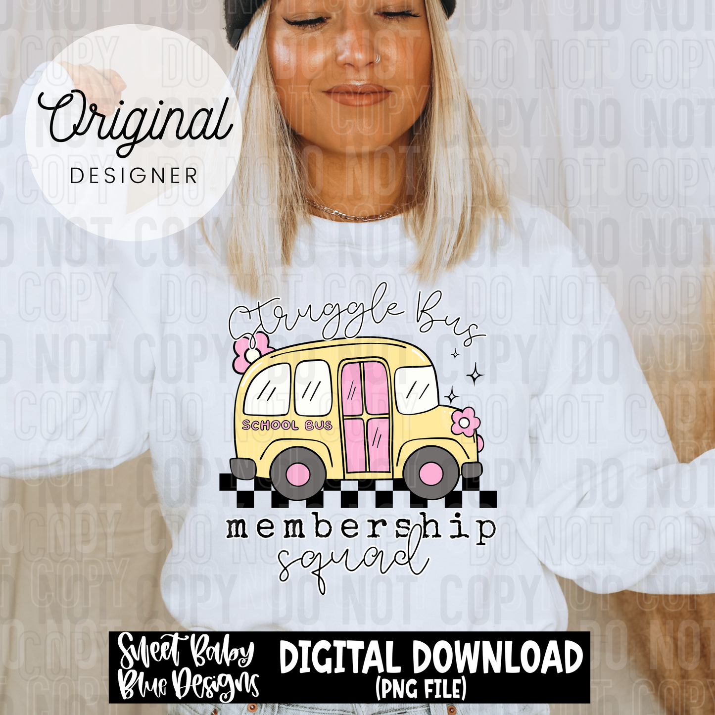 Struggle bus membership squad - 2025 - PNG file- Digital Download
