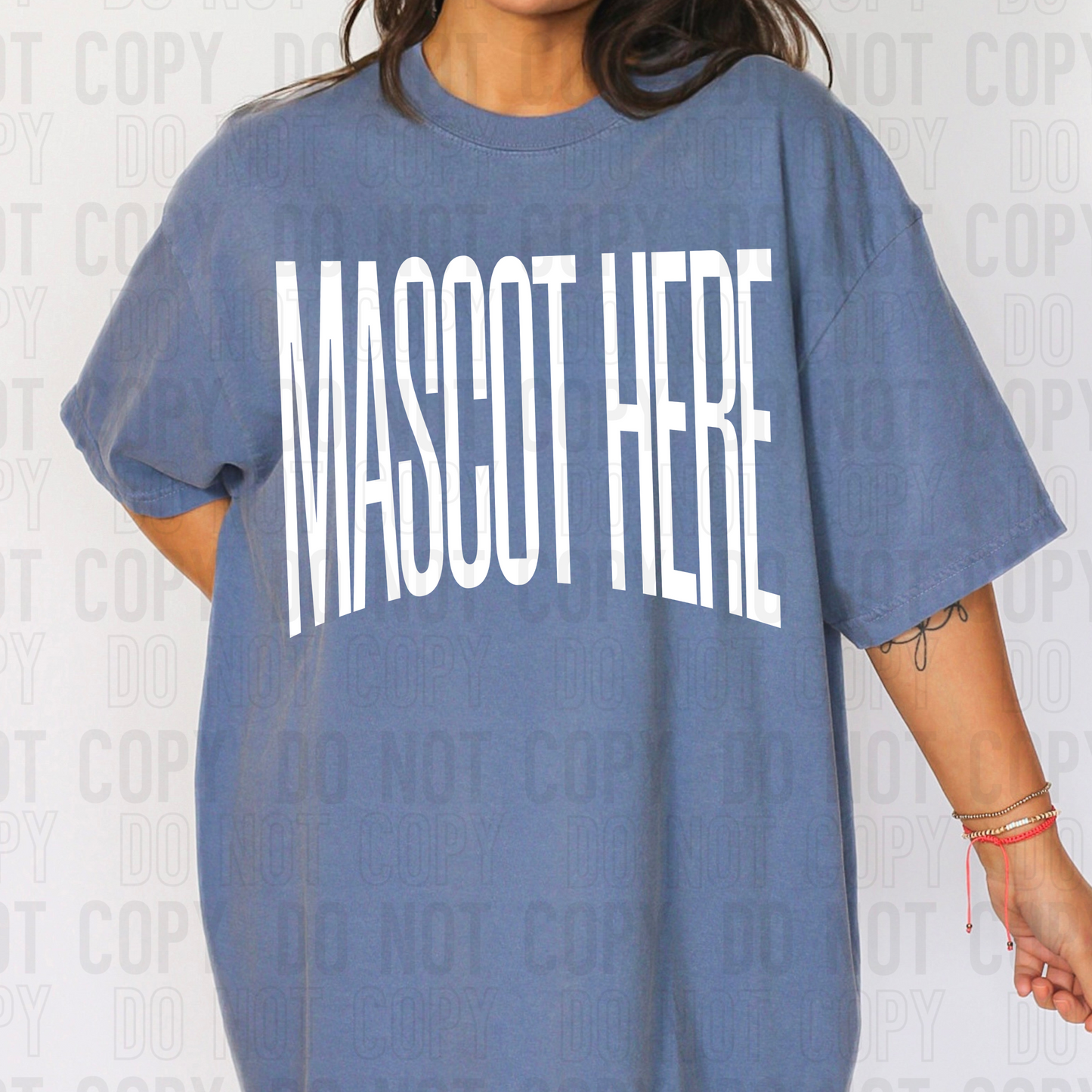 Custom oversized mascot- PNG file- Digital Download