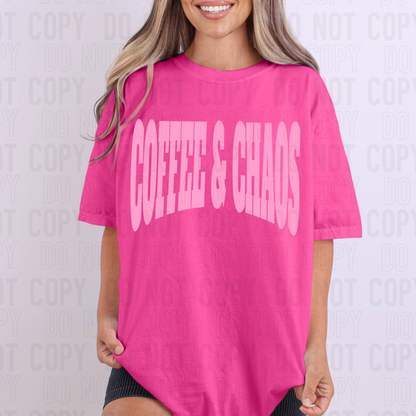 Coffee and Chaos- 2025 - PNG file- Digital Download