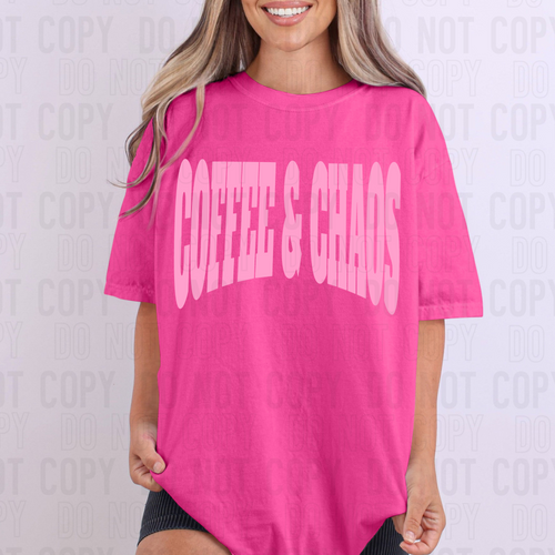 Coffee and Chaos- 2025 - PNG file- Digital Download