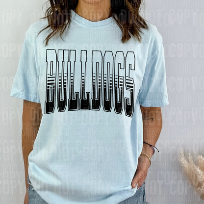 Custom bold stripe mascot- PNG file- Digital Download